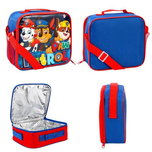 Paw Patrol Thermal Insulated Lunch Bag Zipped Chase Marshall Rubble - Picture 5 of 5