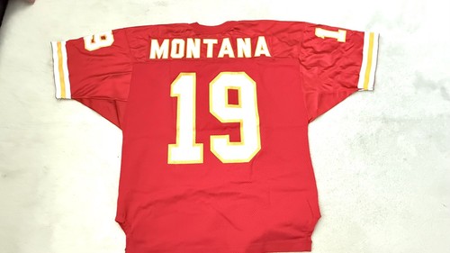 Joe Montana 1994 Wilson 75th Anniversary Kansas City Chiefs Jersey Size Large - Picture 4 of 6