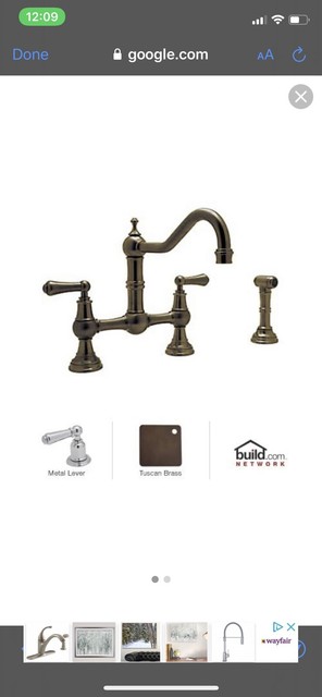 Rohl U 4756l Eb 2 Perrin And Rowe Provence Lever Handle Bridge