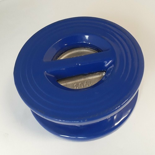 New PRM 2 Inch Dual Plate Cast Iron Wafer Style Check Valve Viton Seat - Picture 4 of 5