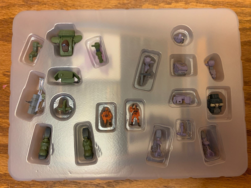 TAKARA TMW Micro Scale VOTOMS AT & Vehicles Vol. 02 1/144 Figures Set of 10 - Picture 5 of 14