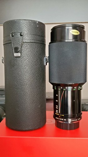 SOLIGOR AUTO ZOOM 70-222mm f/3.5 MACRO LENS w/HARD CASE for PENTAX K MOUNT - Picture 1 of 6