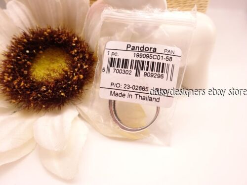 NEW Pandora MARQUIS DOUBLE WISHBONE Silver Clear Ring 58 8.5 199095C01 RETIRED - Picture 4 of 4
