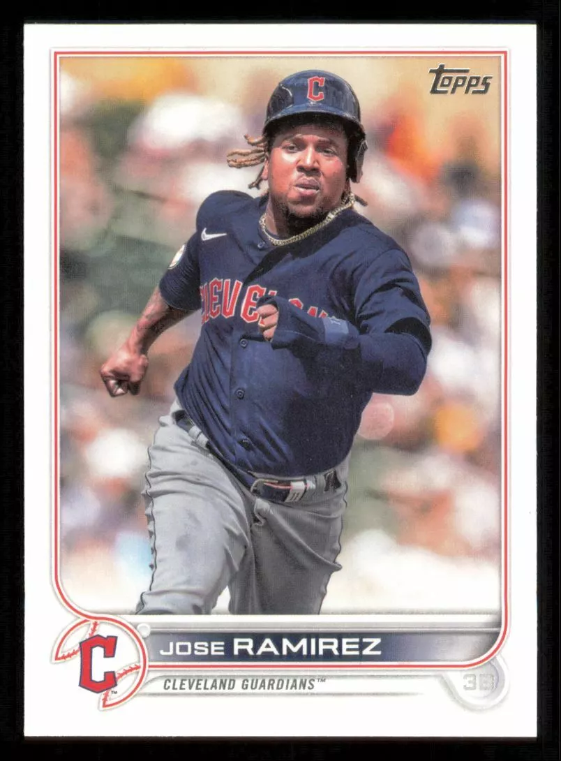 2022 Topps Jose Ramirez Cleveland Guardians #269