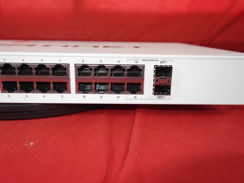 FORTINET FortiGate 100E FG-100E Komputerowe urządzenia peryferyjne zainicjowane używane - Zdjęcie 4 z 5