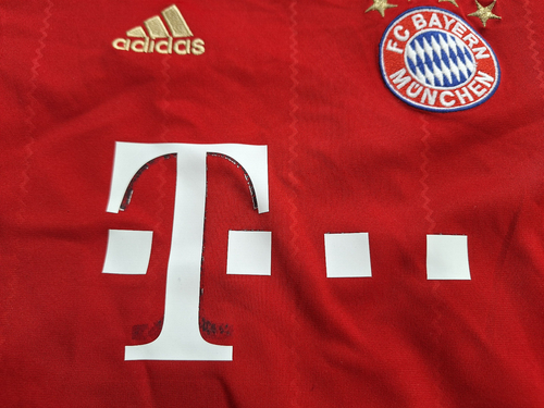 Bayern Munchen 2011 Home Jersey #21 Lahm Adidas Red Shirt Size Boys S Football - Picture 3 of 10