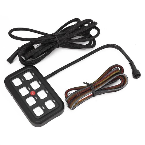 Panel de interruptor de automóvil de encendido y apagado LED AUXBEAM 12V/24V 8 velocidades panel de circuito - Imagen 9 de 12