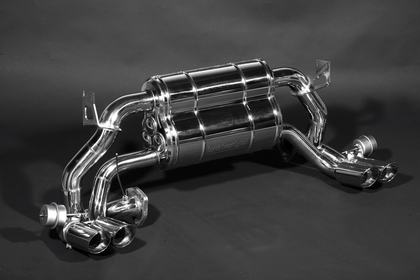 Ferrari 512 & Testarossa - Capristo Valved Exhaust, New (remote not included)