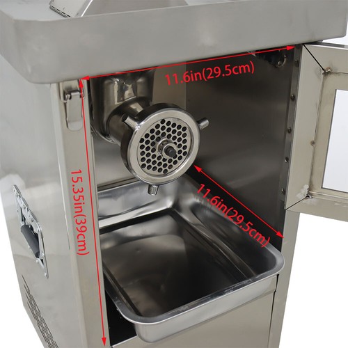 8mm Electric Commercial Meat Grinder w/Trays Meat Grinding Machine 110V 400kg/h - Picture 5 of 24