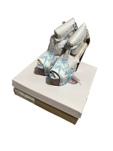 Jessica Simpson Dany Women's Peep Toe Heeled Platform Sandals Pumps - Picture 3 of 3