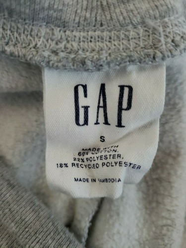 Gap Gray Sweat Pants Girls Youth Size S - Picture 4 of 4