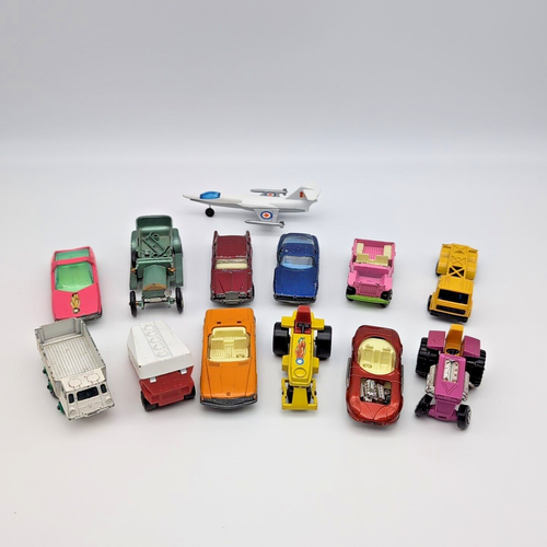 Matchbox 1970er Sammlung beschädigt | Vintage Superfast Lesney Rolls Mercedes - Bild 1 von 19