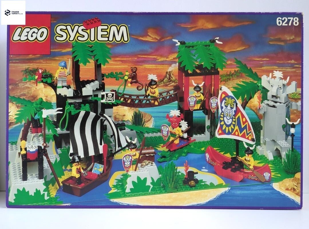 LEGO System Pirates Enchanted Island 6278 In 1994 New Retired
