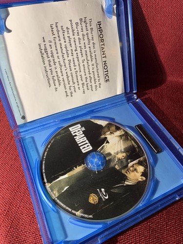 THE DEPARTED Blu-Ray No Digital 2012 Pics FREE SHIPPING - Imagen 6 de 7