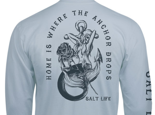 Mens Salt Life The Temptress Graphic Long Sleeve T-Shirt - XL - NWT - Picture 2 of 4