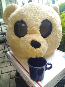 teddy bear head costume