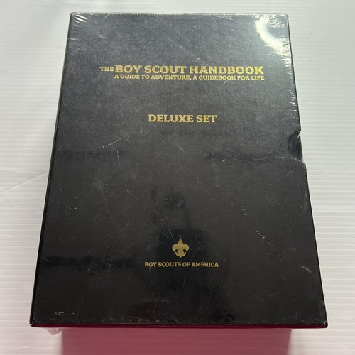 BSA The Boy Scout Handbook Deluxe Set in case Fully Sealed New LB-186 - Picture 1 of 9