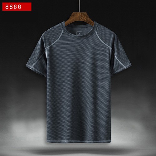 Men Short Sleeve Swimsuit UV Rash Guard Swimming Tops Quick Dry Swim Shirts - Picture 16 of 24