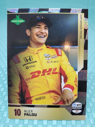 2025 Parkside Indycar NTT Checkered Flag Shimmer Foil Singles - Picture 5 of 110