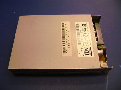 Citizen 1.44MB 3.5" Internal Floppy Drive Model: Z1DE-54A 189484A-15  * Beige - Picture 1 of 9