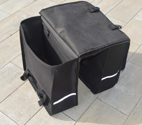 FAHRRADTASCHE Kinder Erwachsene Satteltasche Gepäckträgetasche Doppel / Einzelne - Bild 71 von 95