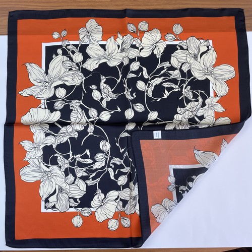100% Pure Mulberry Silk Multicolour Large Silk Scarf - Collection I - Picture 25 of 67