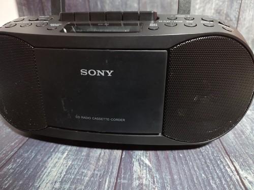 Sony Ghettoblaster CFD-S70 tragbares CD Radio Kassette getestet und funktioniert - Bild 3 von 22