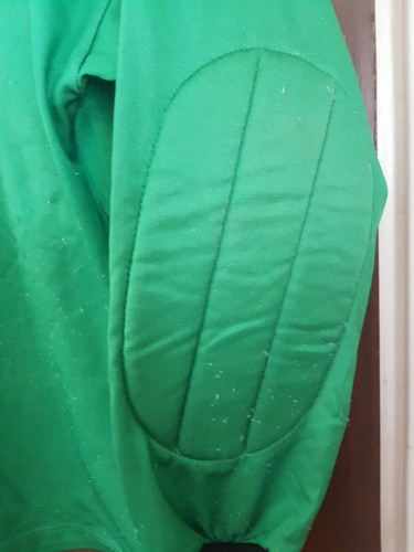 Arsenal Authentic 1992-1994 Green Goalkeeper Goalie Shirt Size 38-40 JVC Adidas - Picture 12 of 19