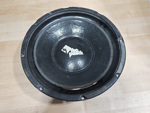 Vintage Rockford Fosgate SP-812 8 Ohms 12" Punch Series Woofer Refoam* Untested
