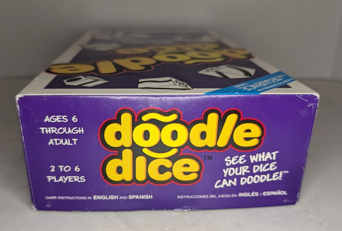 Doodle Dice Game COMPLETE Jax 2005 Makers of Sequence Family Kids Matching - Picture 15 of 17