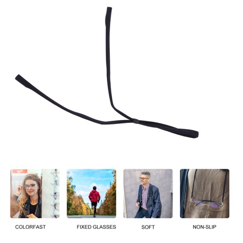 2 Stück Outdoor Brillenbügel verstellbar Brillenkordel Seil für Brillen - Bild 2 von 12
