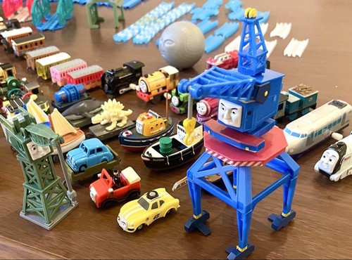Rare Thomas Capsule Plarail Collection Set Over 100 Items Great Condition - Picture 4 of 12