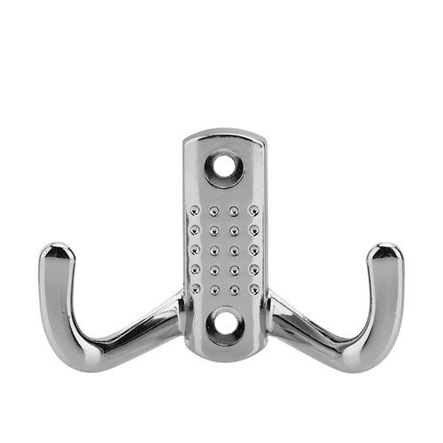 Doppel Garderobenhaken Design lang Kleiderhaken Wandhaken Metall Wandgarderobe - Bild 1 von 22