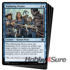 Waylaying Pirates X4 M/NM Magic: The Gathering MTG The Lost Caverns Of Ixalan
