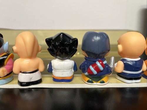 Vintage Lot of 10 Dragon Ball Z Set mini figures PVC Rubber RARE W17 - Picture 8 of 13