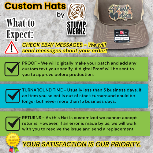 Baseballmütze Custom Truckermütze personalisiert Richardson Angeln Barsch Sprunghaken - Bild 19 von 21