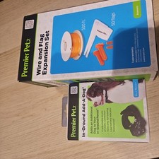 Bundle Premier Pet Add-A-Dog Replacement Collar and Wire and Flag Expansion Set