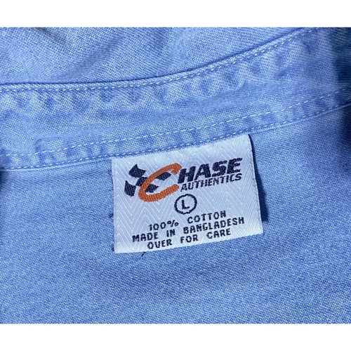 NASCAR Winston Cup Champion 1997 Button Up Shirt Men's Large Denim Long Sleeve - Picture 4 of 8
