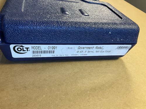 Colt Government Modell 45 Kurzwaffe Pistole Gewehr Hartschalenkoffer - Bild 2 von 11