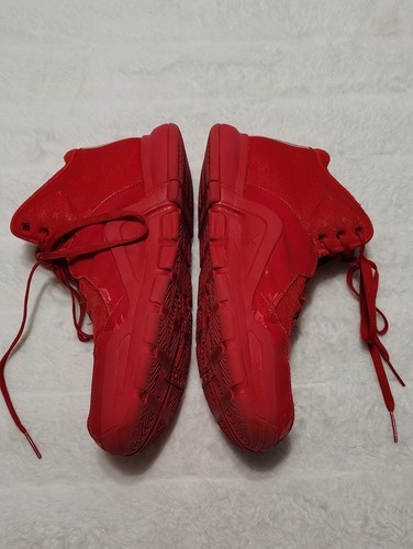 Adidas John Wall 2 Scarlet Triple Red Basketball Shoes Men's Size10.5 - Picture 5 of 14
