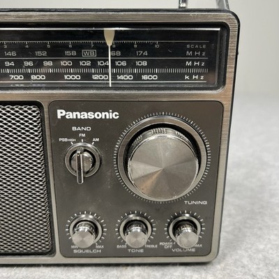 Vintage Panasonic 3-Band Portable Radio Model RF-1090 AM/FM/PSB