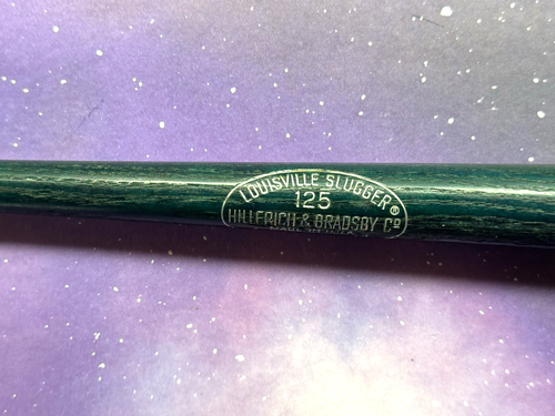 Henry Hank Aaron 16 Inch Louisville Slugger Mini Bat Atlanta Braves Green - Picture 5 of 10
