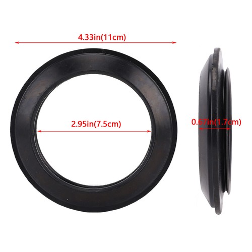 Cassette Lip Seal 33361 Durable Toilet Seal Replacement for RV C-400 Toilet - Picture 8 of 12