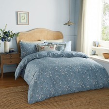 Image of Wylder Nature Bronte 100% Cotton Floral Printed Duvet Cover Set