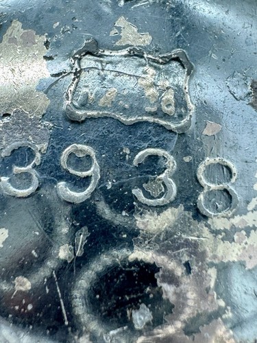 W.B. MFG. CO. 3938 Silverplate OPEN SALT DIP ornato vintage piedi rustici - Foto 19 di 24