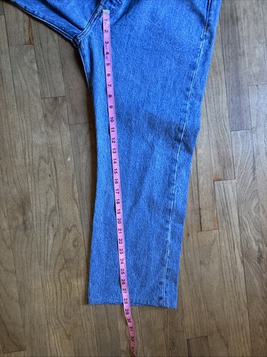 Levis 501 Buttonfly Jeans Straight Leg Herren Blau Denim 36X28 Gesäumt - Bild 9 von 11