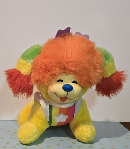 VTG 1983 Hallmark Rainbow Brite Puppy Brite Plush Toy, Excellent Condition