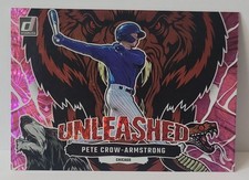 2023 Panini Donruss Pete Crow-Armstrong Unleashed Pink Firework #U5