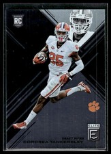 2017 Panini Elite Draft Picks Cordrea Tankersley Rookie Clemson Tigers #142