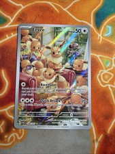 Pokémon TCG | EEVEE ILLUSTRATION RARE HOLO| 188/167 | Twilight Masquerade TWM-EN